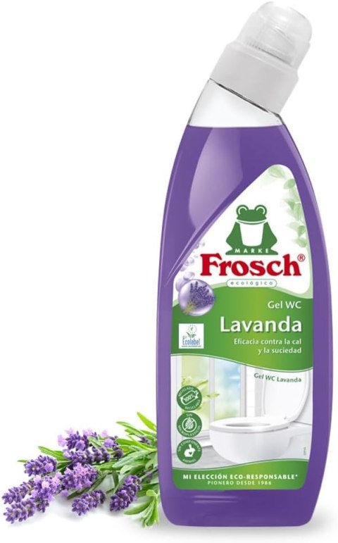 Werner & Mertz GmbH Frosch Lavendel Żel WC 750 ml Werner & Mertz GmbH Frosch Lavendel Żel WC 750 ml