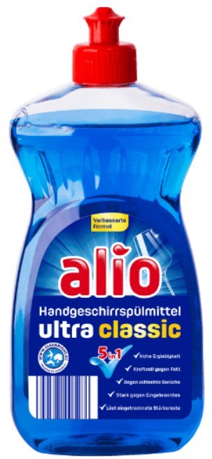 Aldi Alio 5 w 1 Ultra Classic Płyn do Naczyń 500 ml