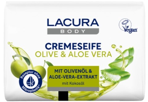 Aldi Lacura Olivenöl & Aloe-Vera-Extrakt Mydło w Kostce 150 g Aldi Lacura Olivenöl & Aloe-Vera-Extrakt Mydło w Kostce 150 g