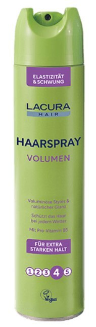 Aldi Lacura Volumen 4 Lakier do Włosów 300 ml