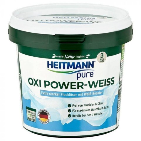 Brauns-Heitmann GmbH & Co. KG Heitmann Pure Oxi Power White Wybielacz 500 g