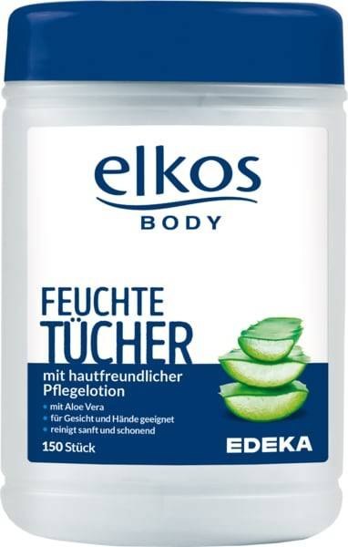 EDEKA ZENTRALE Stiftung & Co. KG Elkos Chusteczki Nawilżone z Aloesem 150 szt. EDEKA ZENTRALE Stiftung & Co. KG Elkos Chusteczki Nawilżone z Aloesem 150 szt.