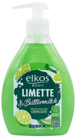 EDEKA ZENTRALE Stiftung & Co. KG Elkos Limette & Buttermilch Mydło w Płynie 500 ml
