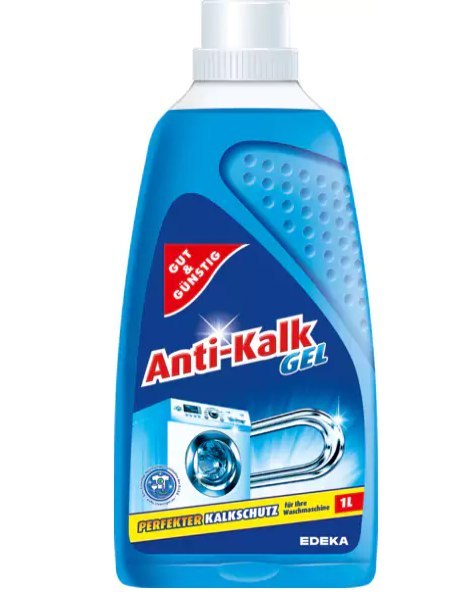 EDEKA ZENTRALE Stiftung & Co. KG G&G Anti-Kalk Gel Odkamieniacz do Pralek Żel 1 l EDEKA ZENTRALE Stiftung & Co. KG G&G Anti-Kalk Gel Odkamieniacz do Pralek Żel 1 l