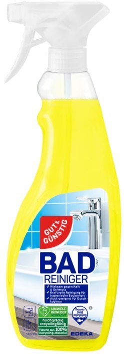 EDEKA ZENTRALE Stiftung & Co. KG G&G Bad Reiniger Środek do Czyszczenia Łazienki 1 l