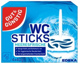 EDEKA ZENTRALE Stiftung & Co. KG G&G WC Sticks Zawieszka Meeresfrische 4 x 40 g