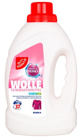 EDEKA ZENTRALE Stiftung & Co. KG G&G Wolle Żel do Prania Wełny i Tkanin Delikatnych 1,5 l