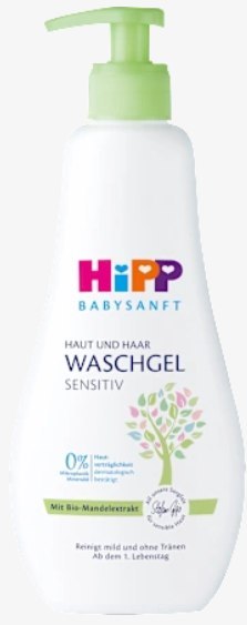 Hipp Hipp Babysanft Sensitiv Żel i Szampon do Mycia Niemowląt 400 ml