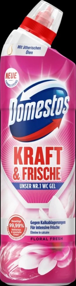 Unilever Domestos Kraft & Frische Floral Fresh Żel WC 750 ml