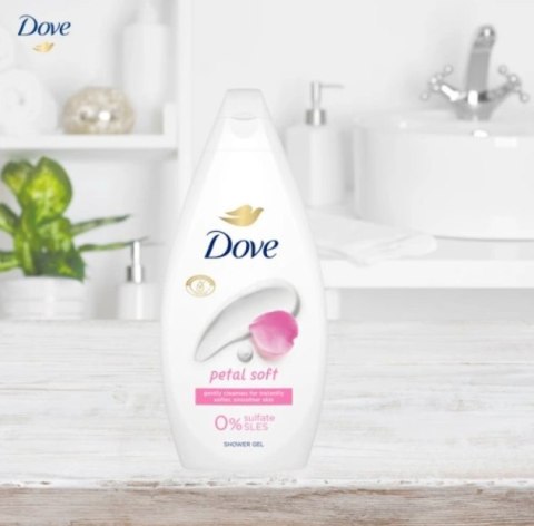 Unilever Dove Petal Soft Żel pod Prysznic 450 ml Unilever Dove Petal Soft Żel pod Prysznic 450 ml