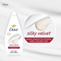 Unilever Dove Silky Velvet Żel pod Prysznic 450 ml